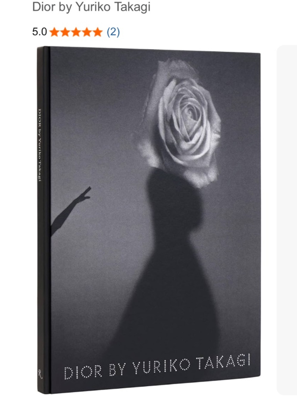 DIOR BY YURIKO TAKAGI COFFEE TABLE BOOK Fashion Photography Art